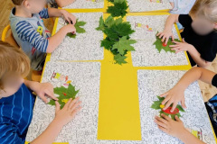 Zabawa naturalnymi materiałami